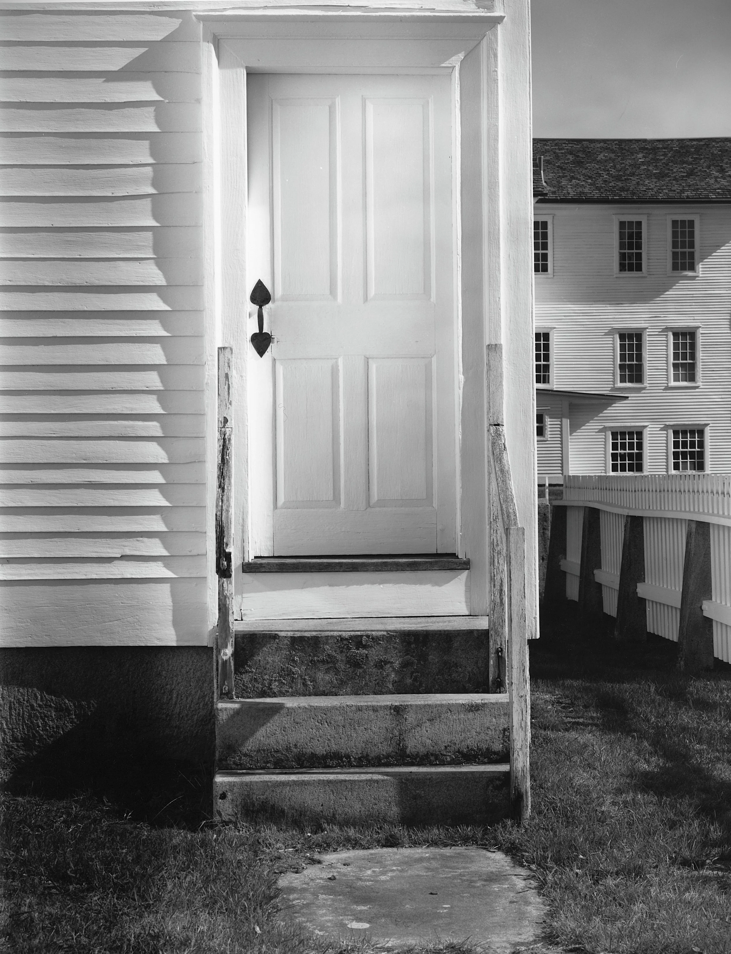 Meeting House Door, Canterbury, New Hampshire