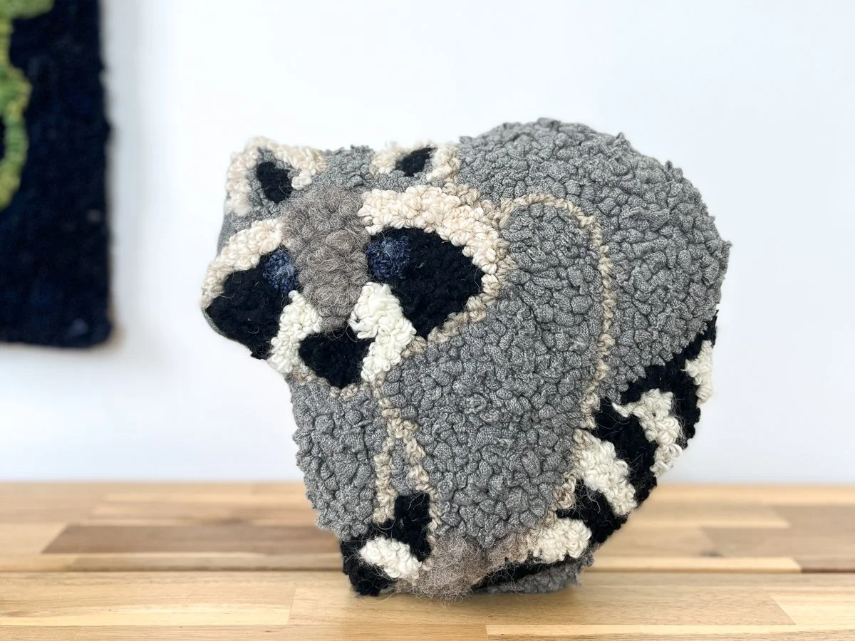 Raccoon Pillow