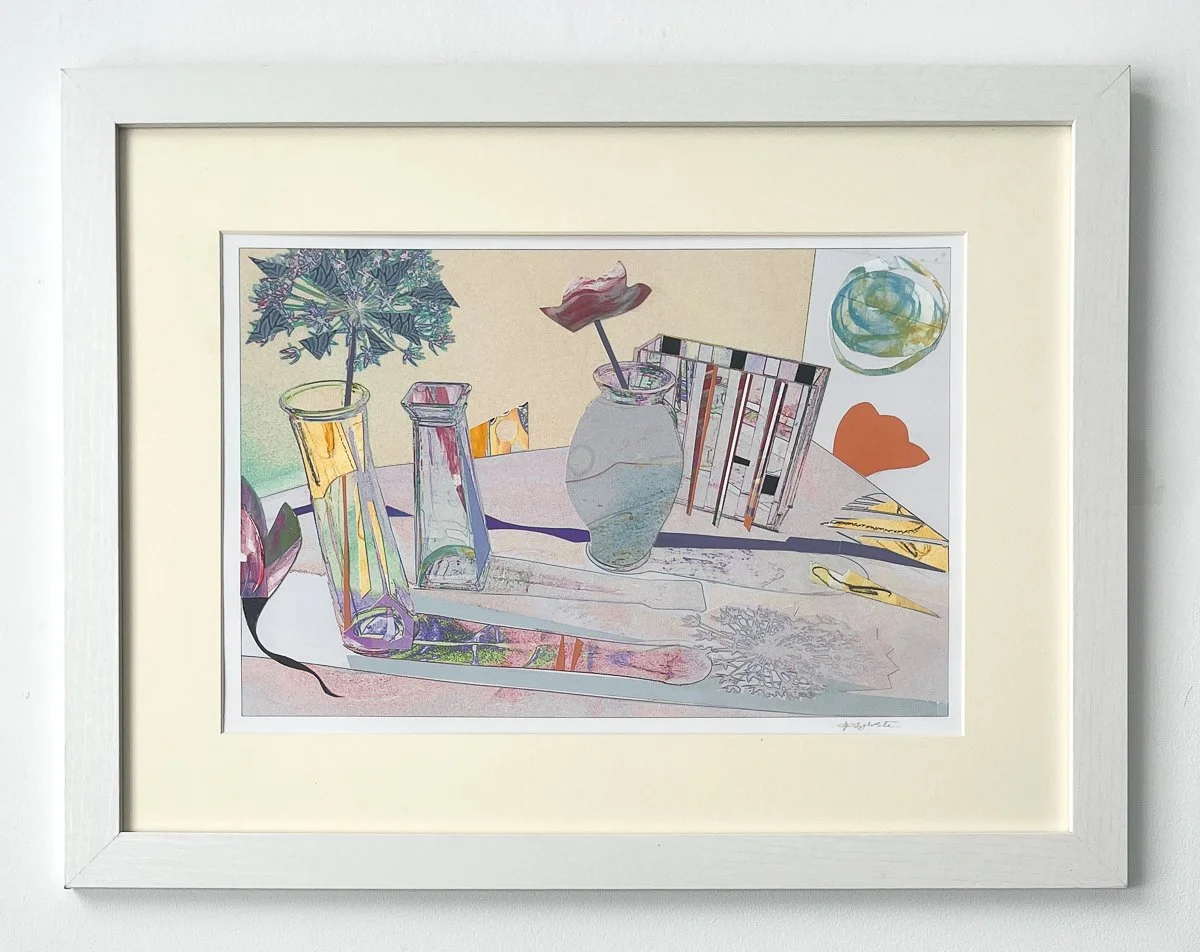 Assorted Flowers in Glass Vases