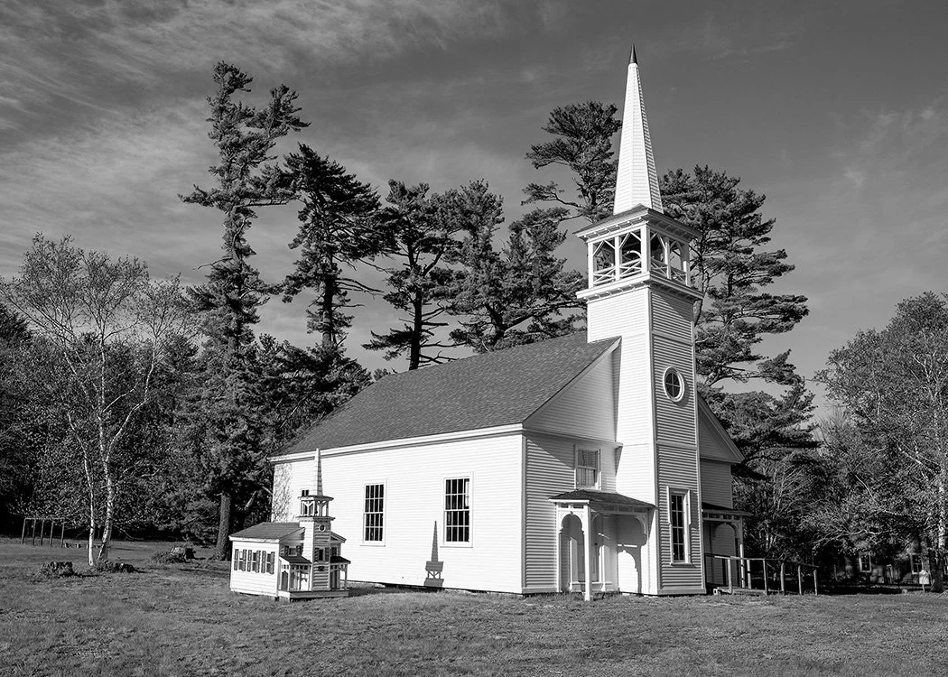 Big Church, Little Church, East Lamoine, Maine