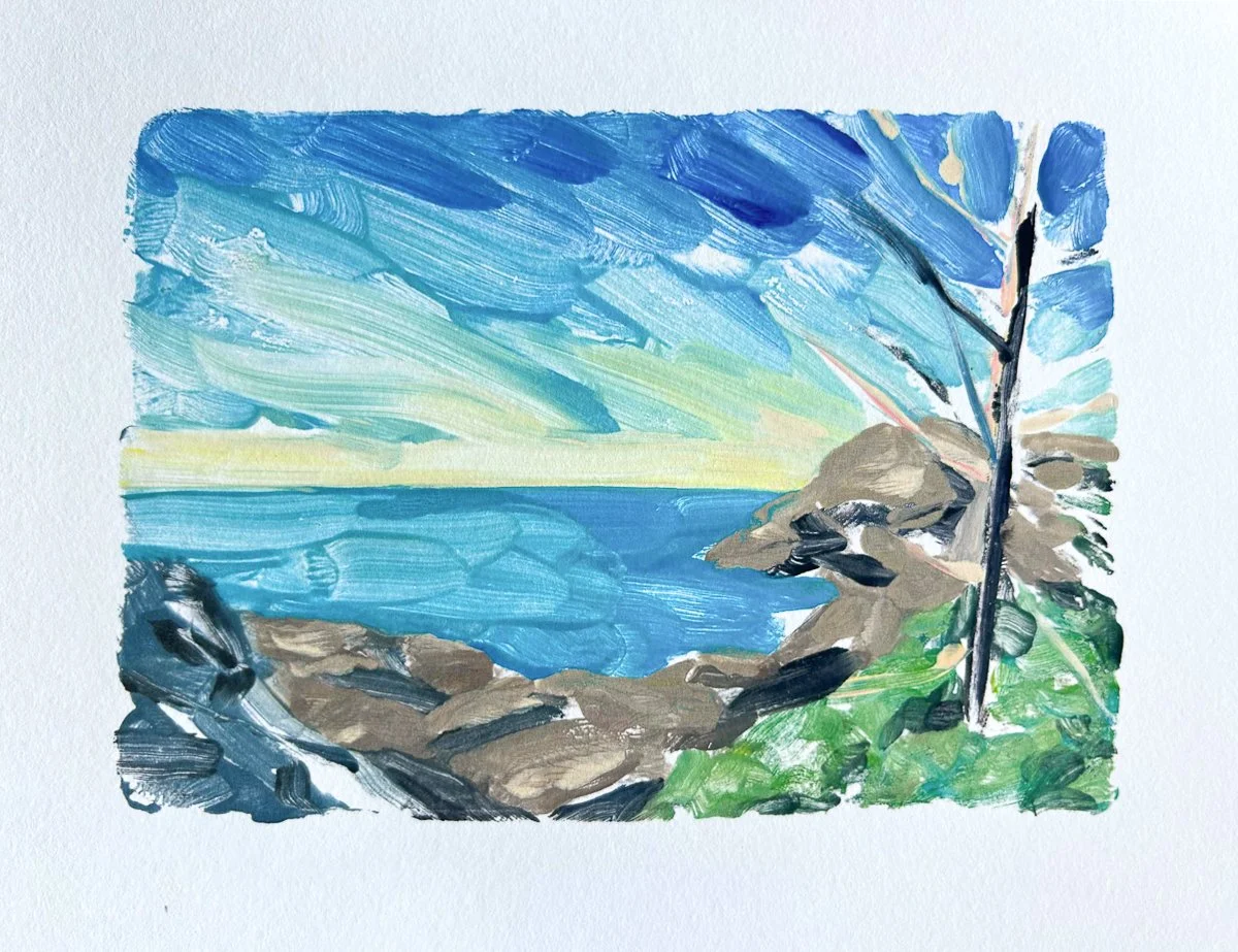 Three Mornings on Monhegan (III)