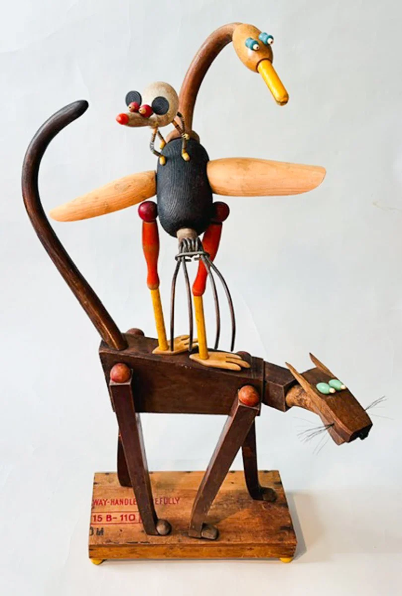 Cat, Goose, Mouse Animal Stack