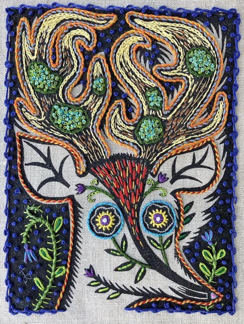The Deer Who Ate the Flowers