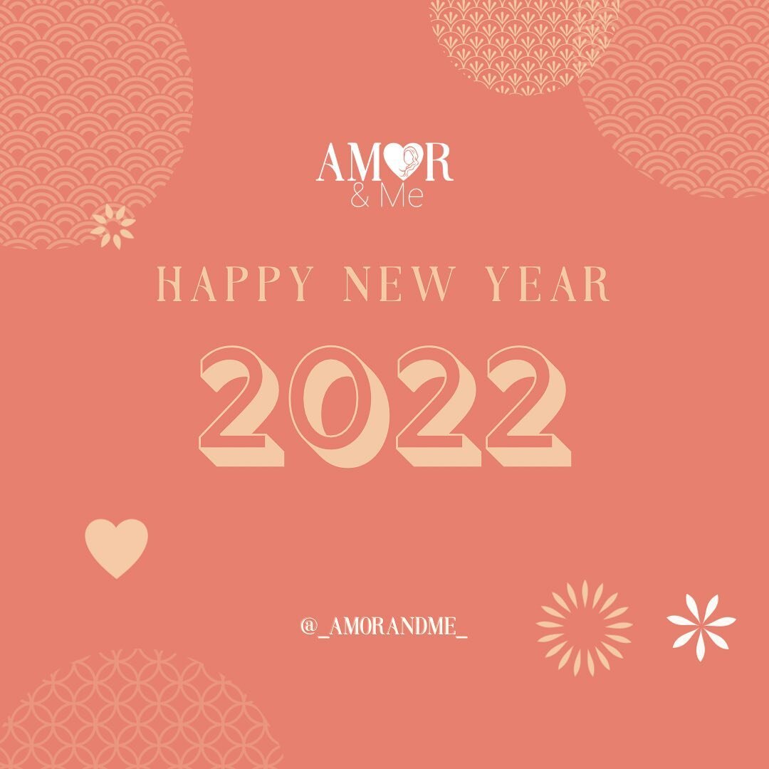 Wishing you a very happy and safe New Year! 🧡🧡⁣
⁣
Let 2022 be a year of growth, abundance, love, and even more blessings! ⁣
⁣
Thank you for your support and trust in Amor and Me. I&rsquo;m excited to help you reach even more of your goals in the ne