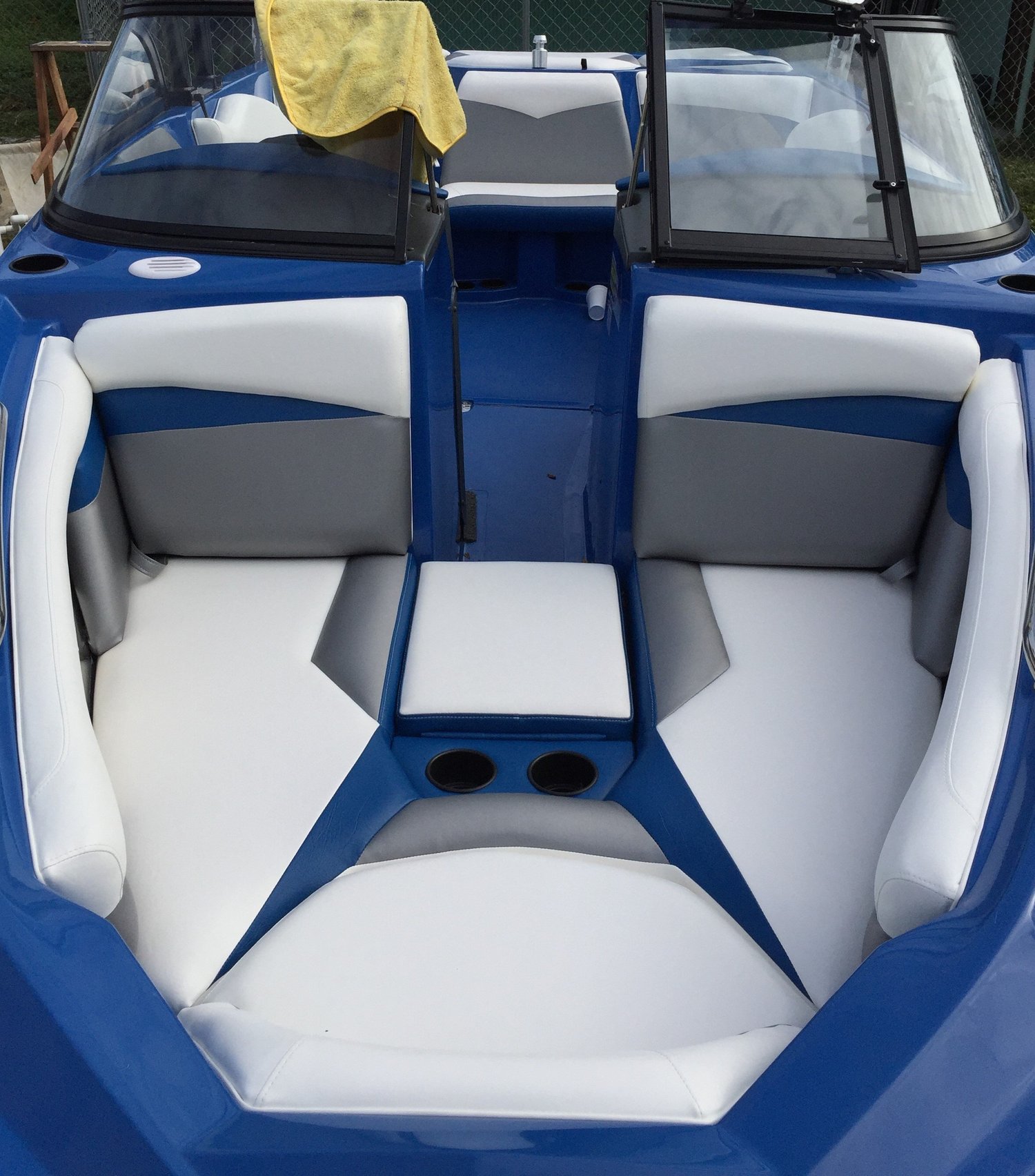 Deck Boat Interior