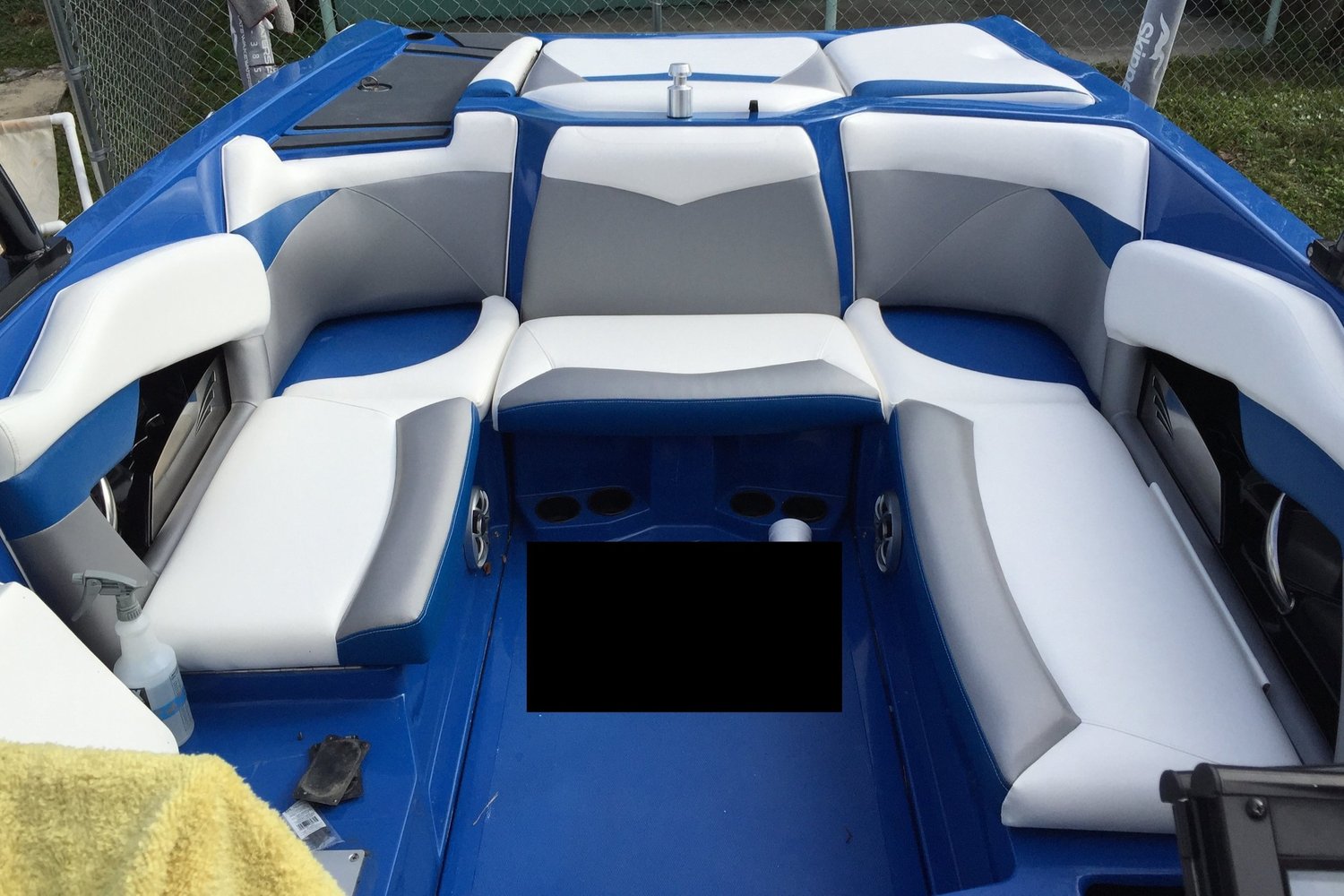 Deck Boat Interior