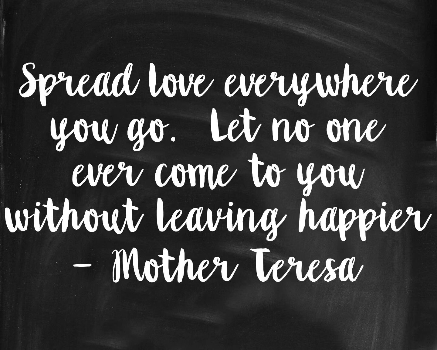 Spread love everywhere you go!