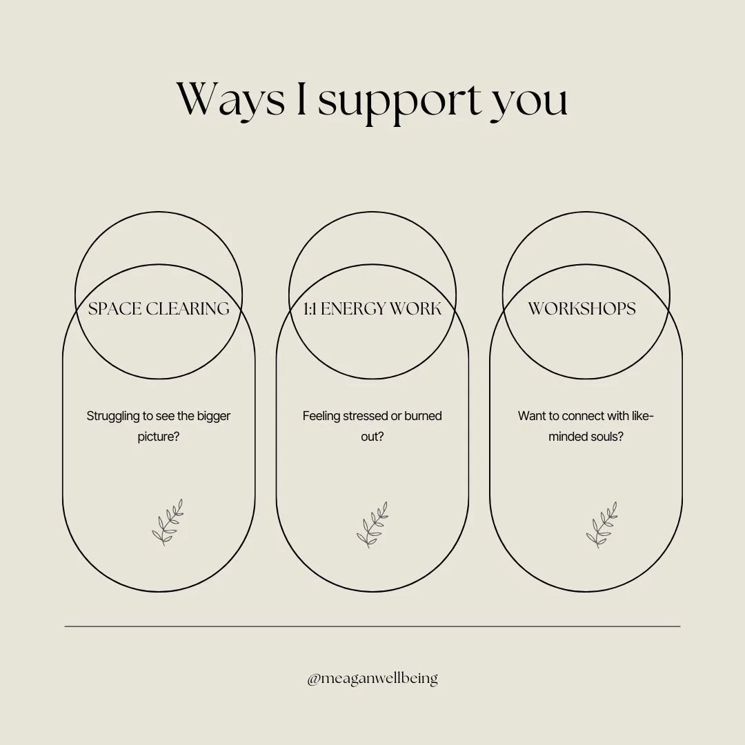 There are moments when something feels off &mdash;

in your body, your space, or your inner world.

My work supports gentle shifts where energy feels stuck, heavy, or ready to move. Through space clearing, intuitive healing, and sound meditation, I c