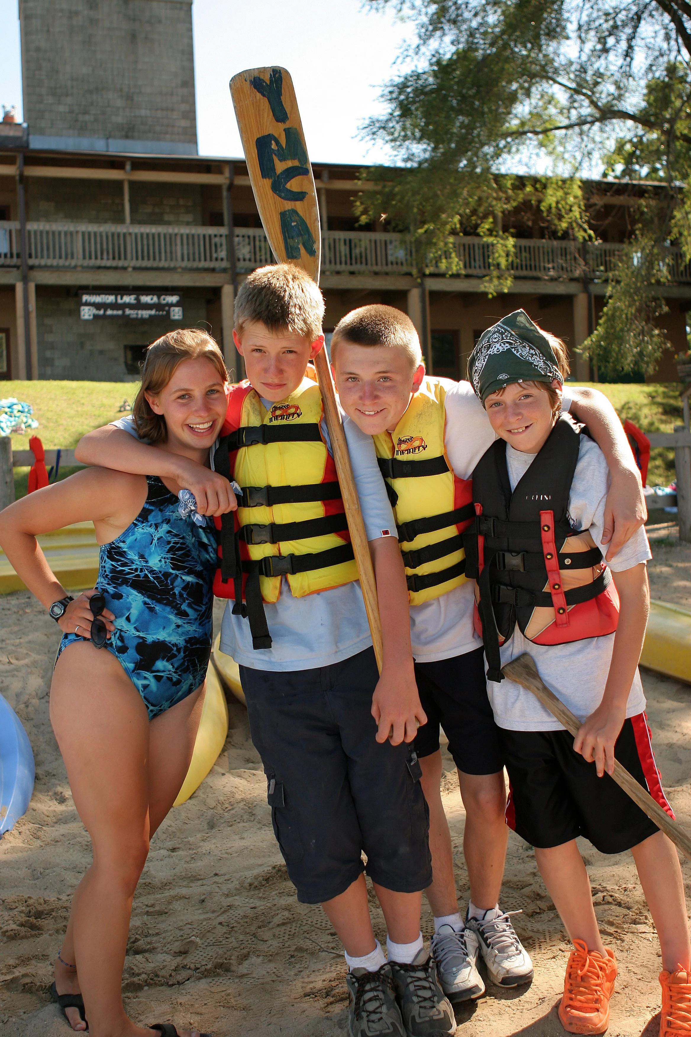 July 2005 - Group photo at the Boating Area
(Pictured: Billy Russell)