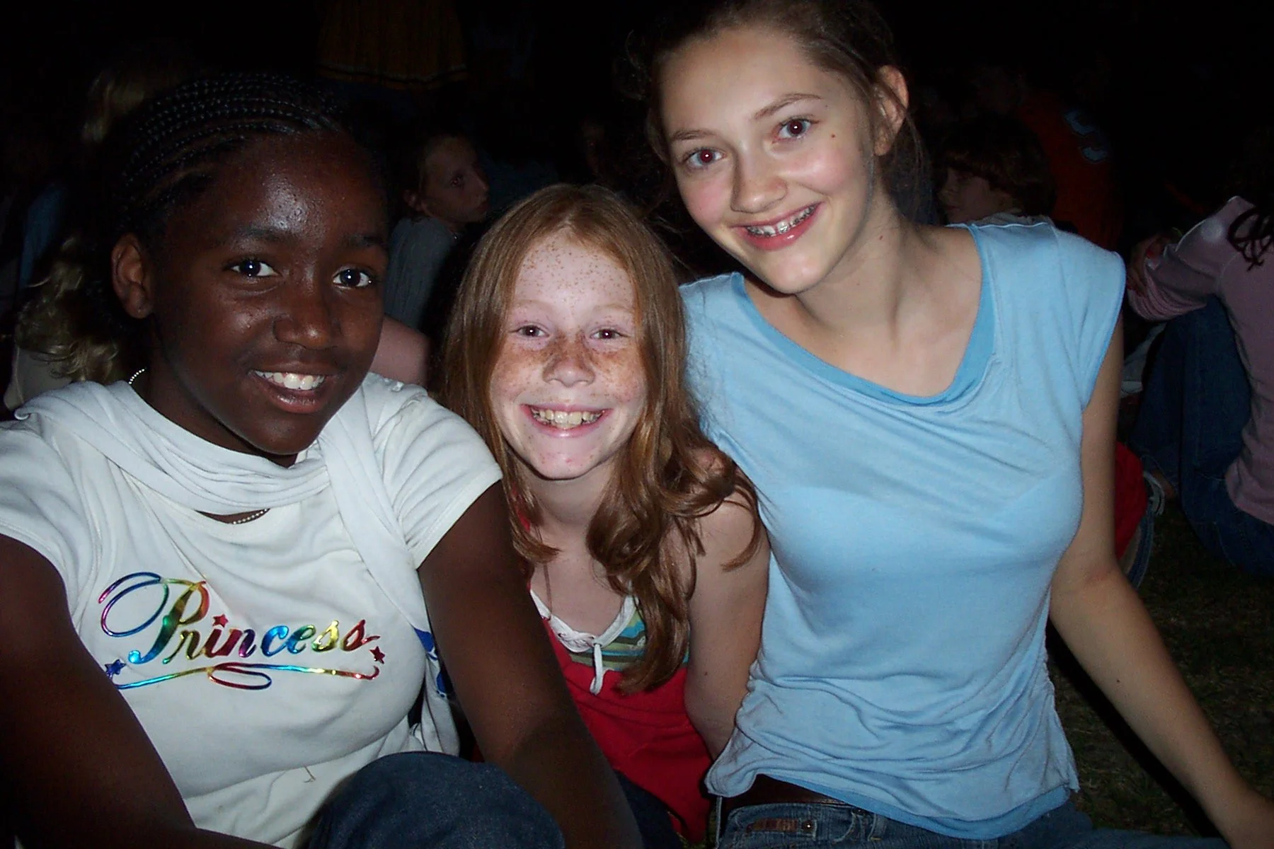 2004 - Campers at Opening Night Campfire