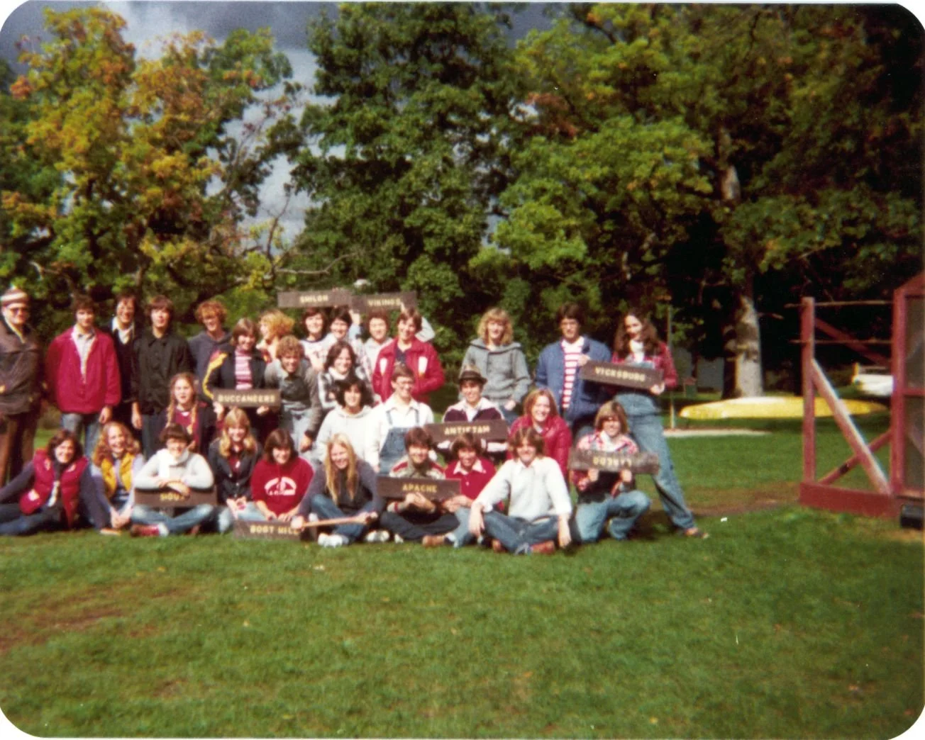 1978 - Camp Takedown Group Photo