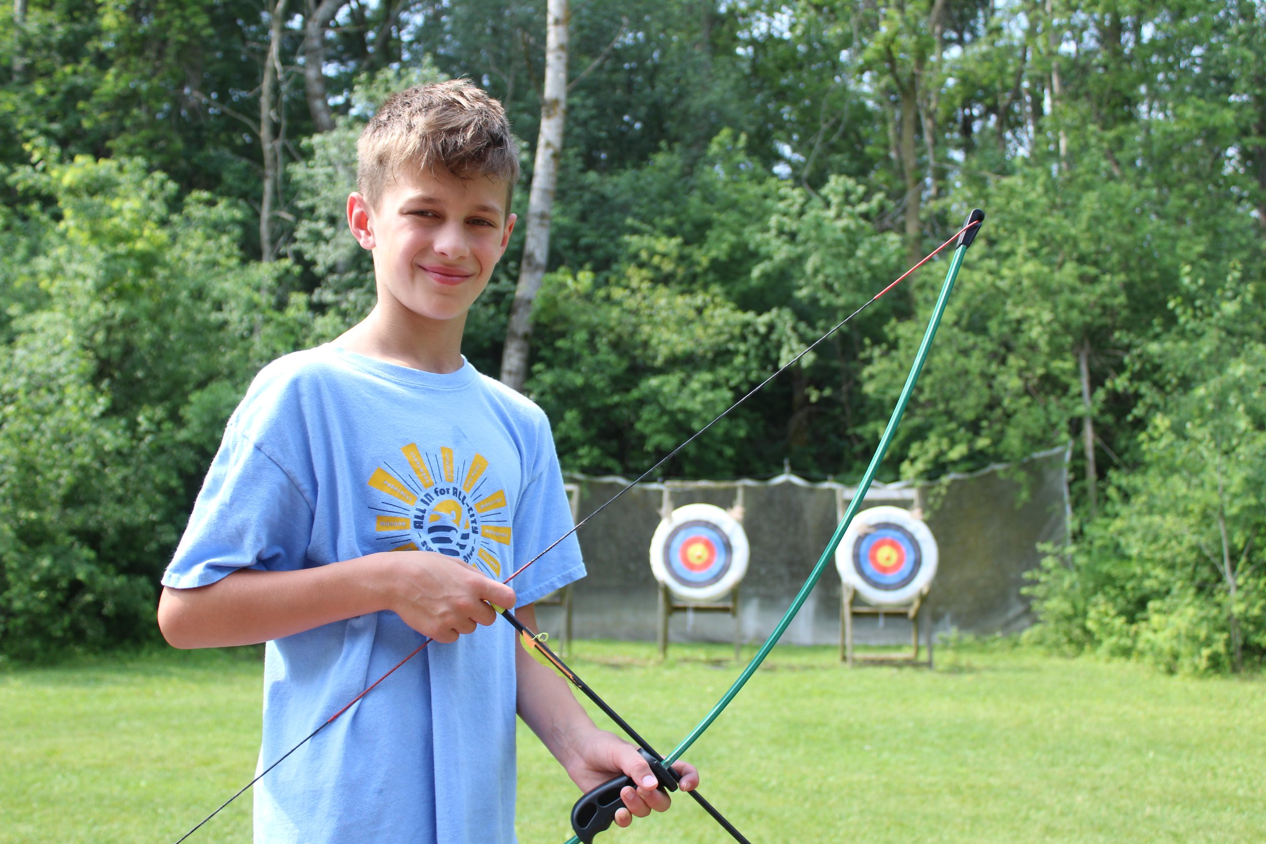 nicking arrow with targets.JPG