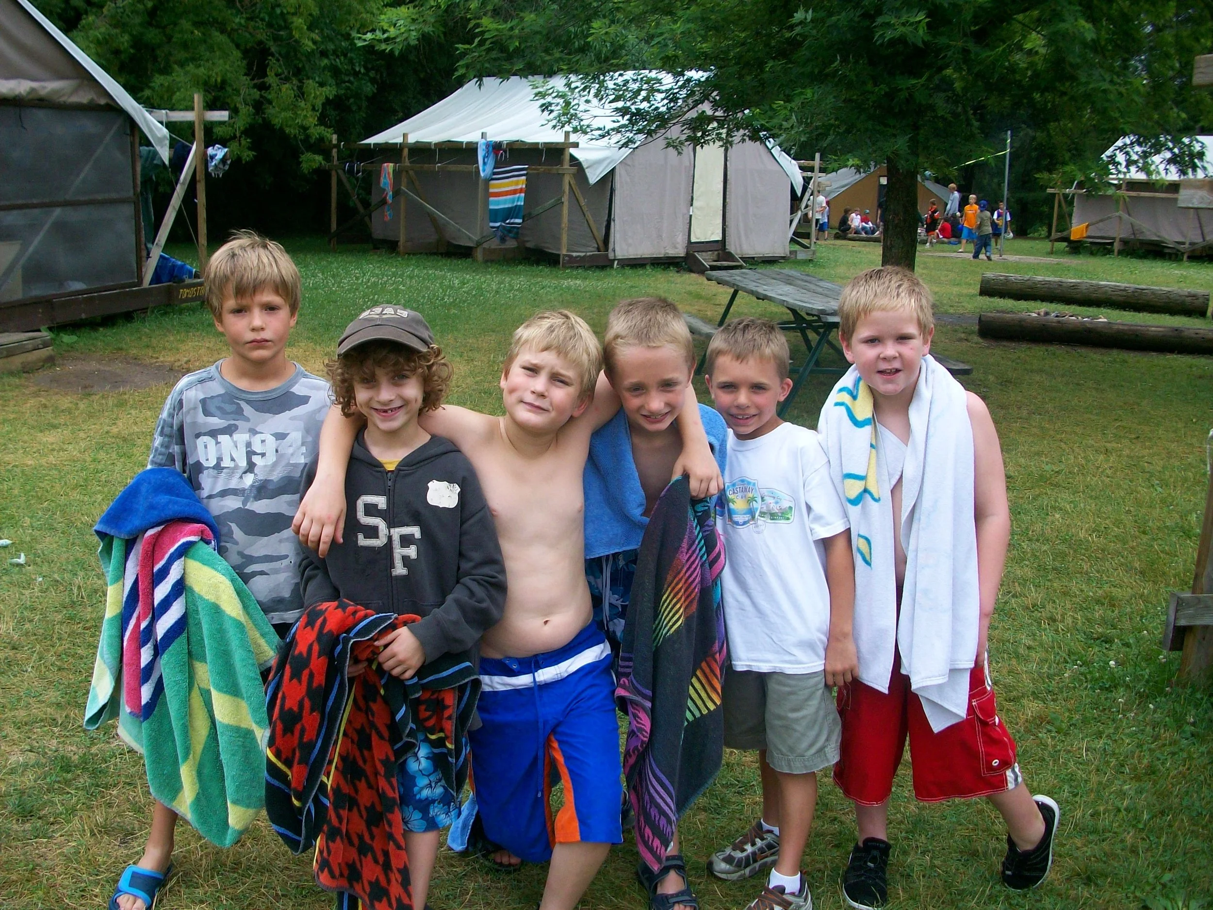 Boys Camp 2008 - Group Photo