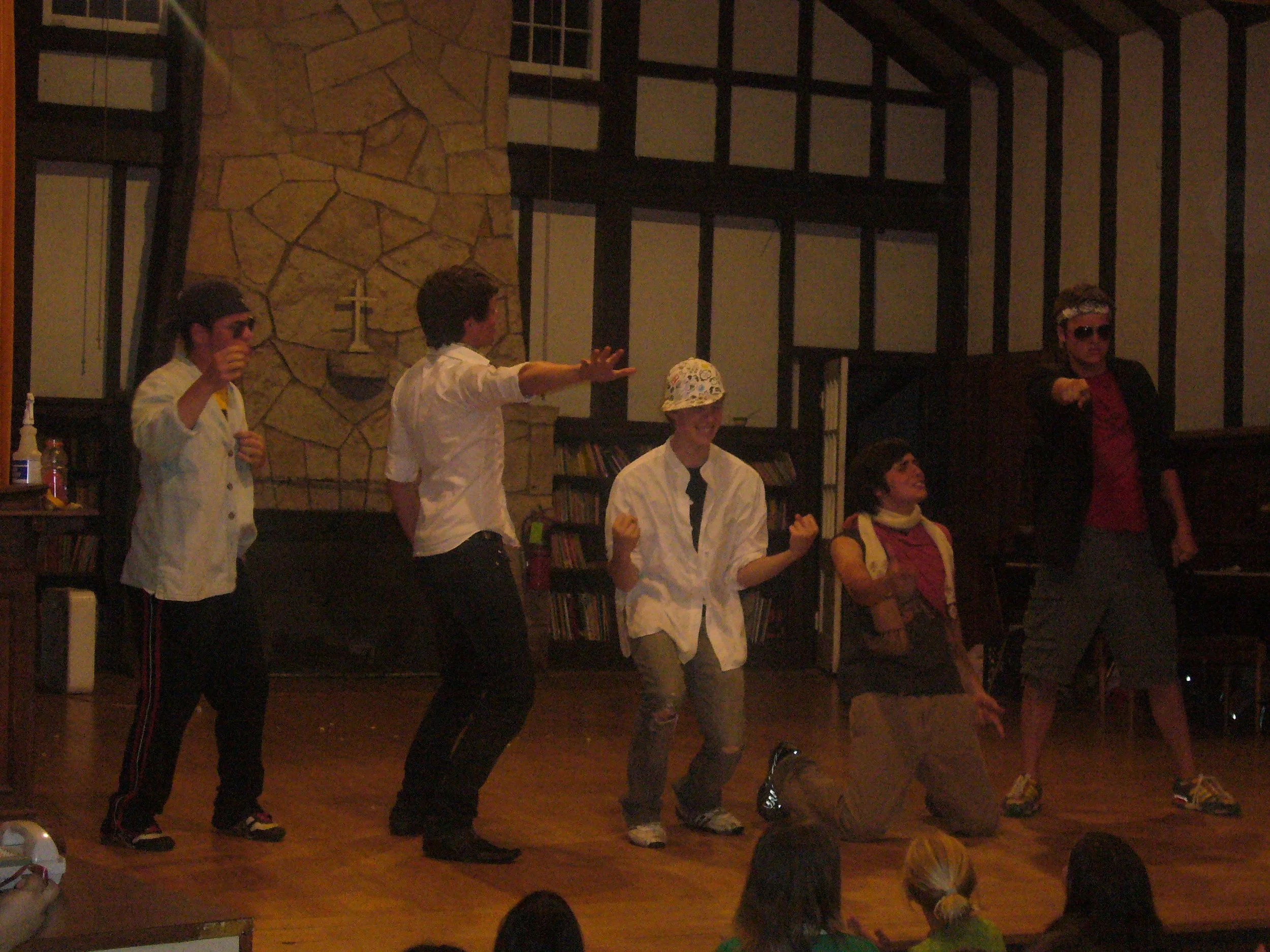 2007 - Dance performance in Alford Lodge