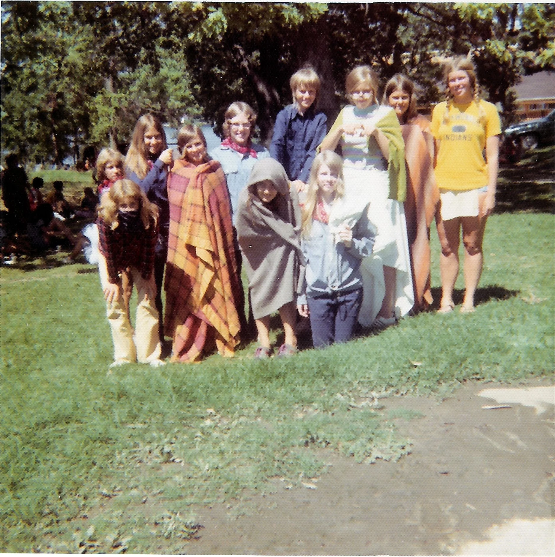 1972 - Girls Tent Photo