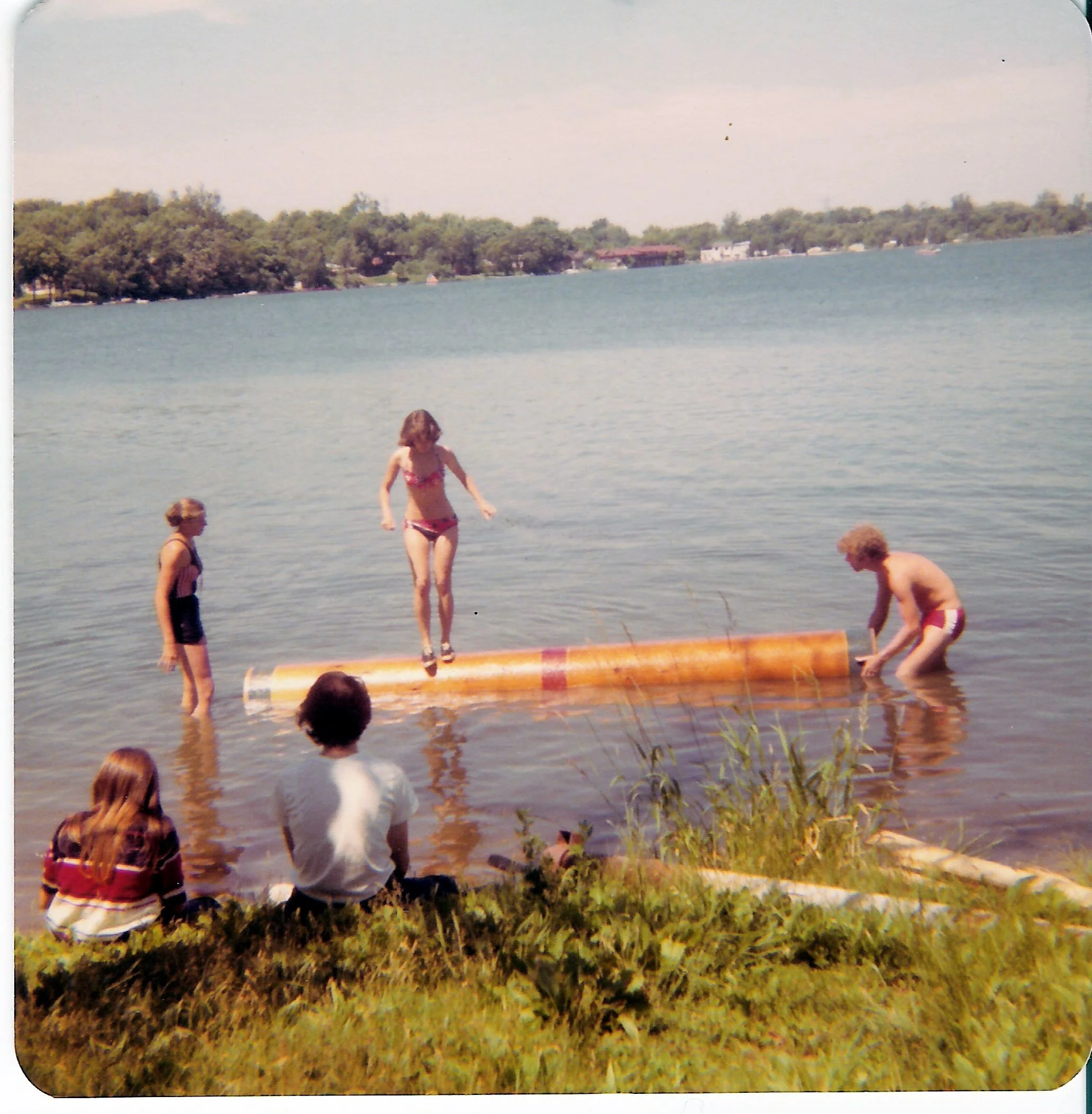 1980s - Birling in the lake
(Pictured: Diane Battin and Mitch Wolowicz)