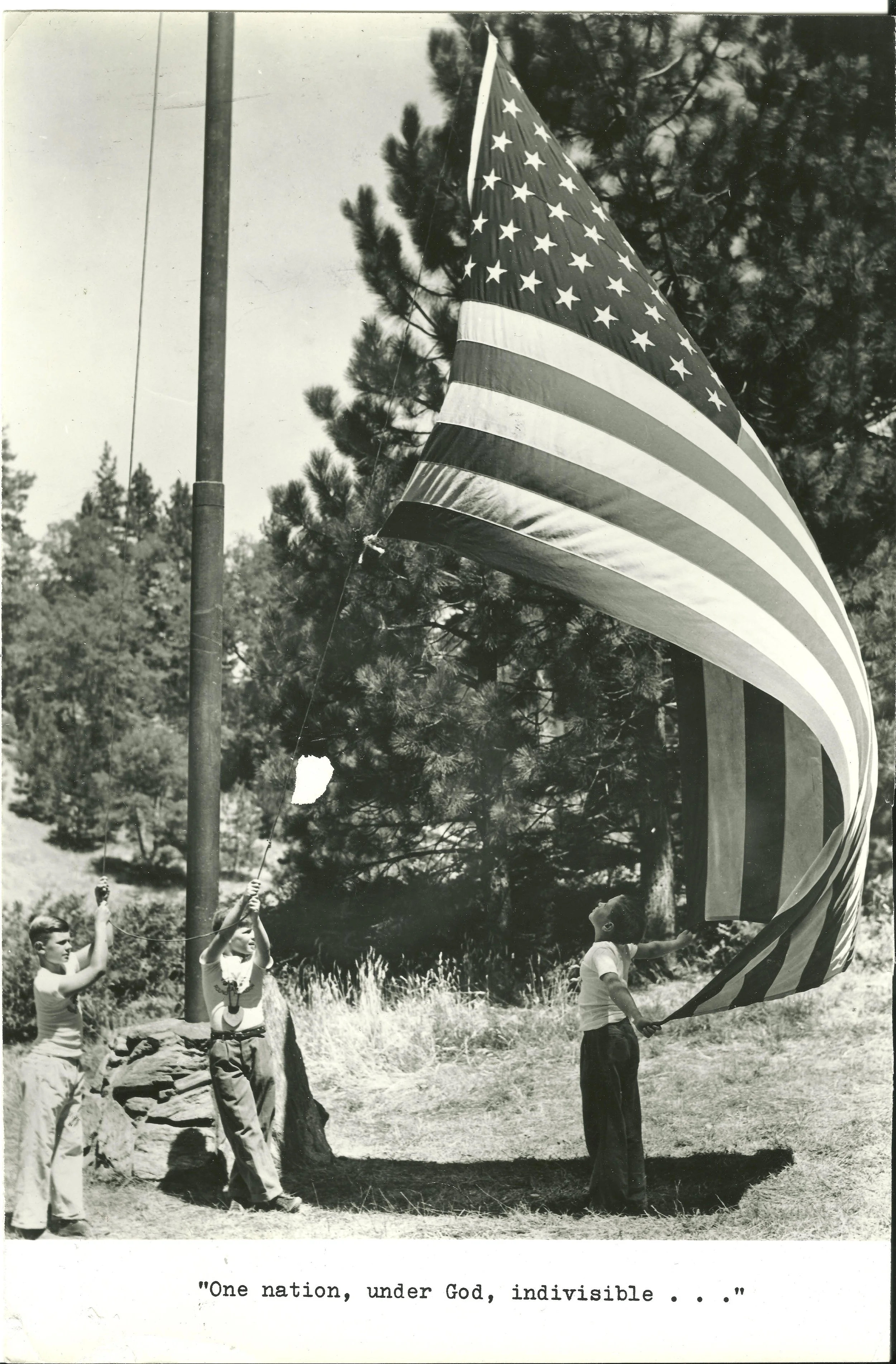 1940s - Flag Raising