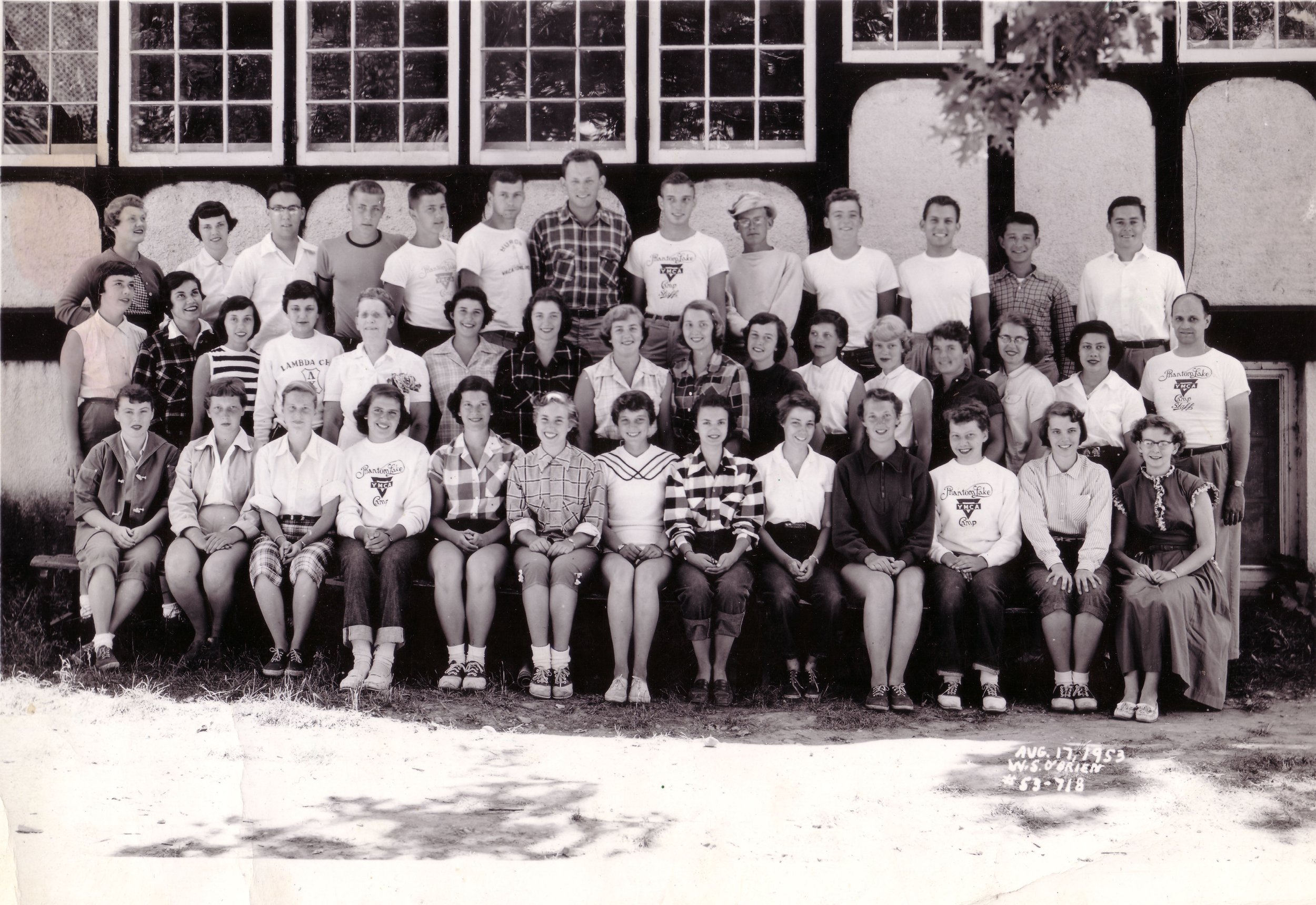 August 17, 1953 - Girls Staff Photo
