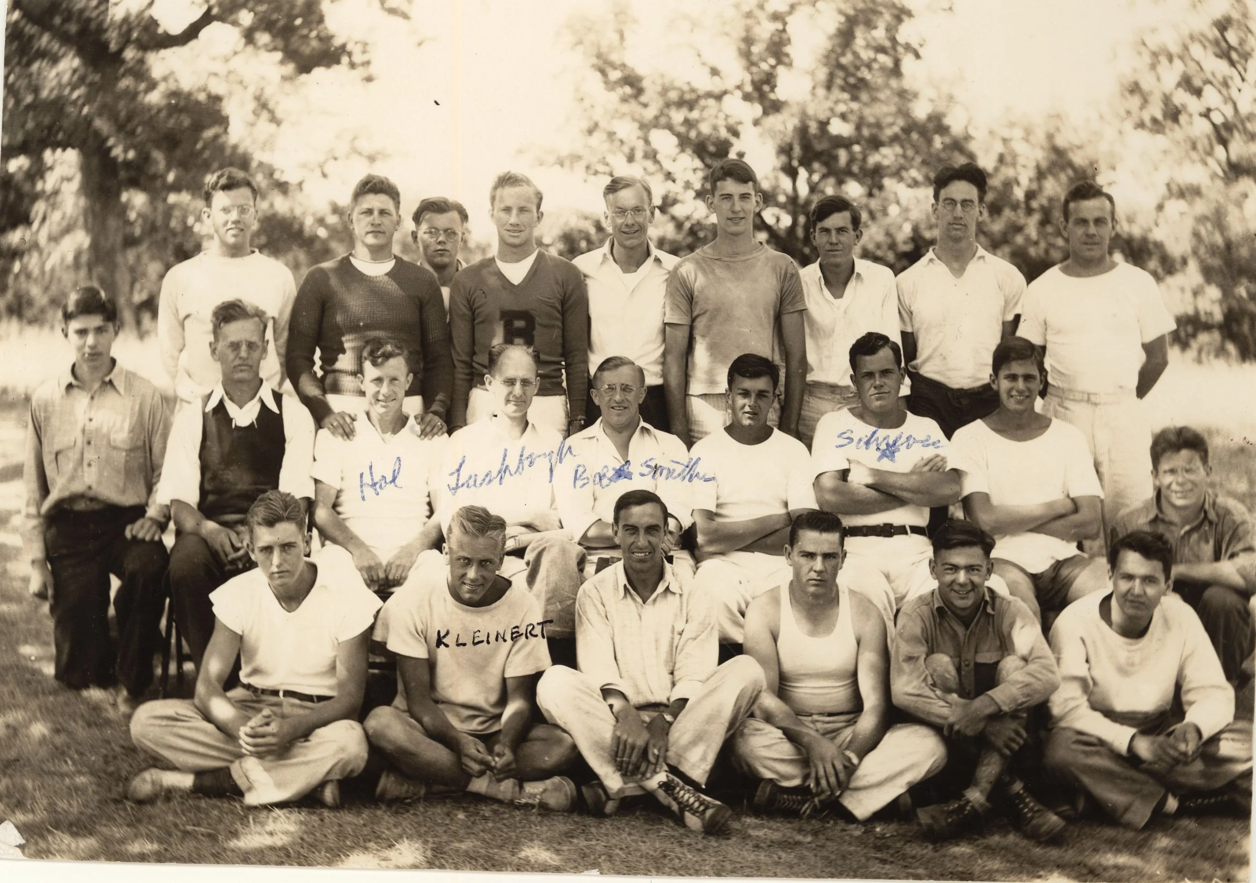 1936 - Boys Staff Photo