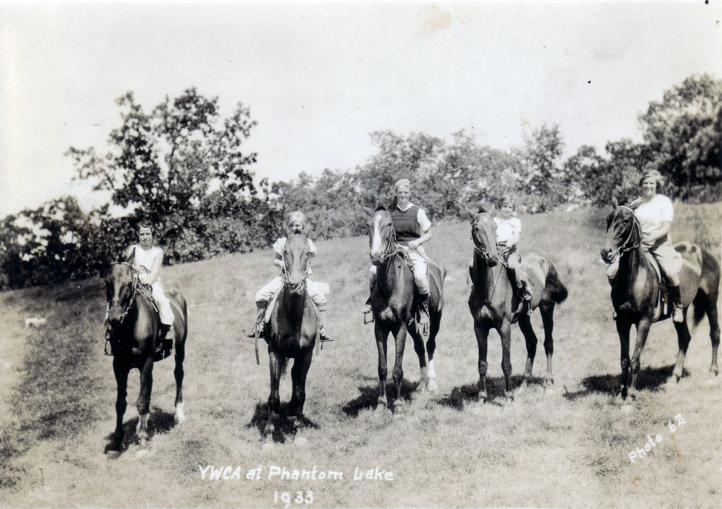 1933 - Horseback riding