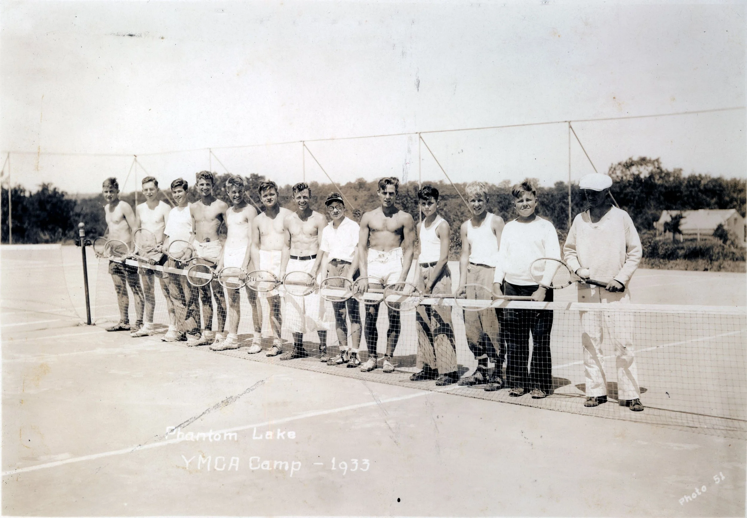 1933 - Tennis group photo