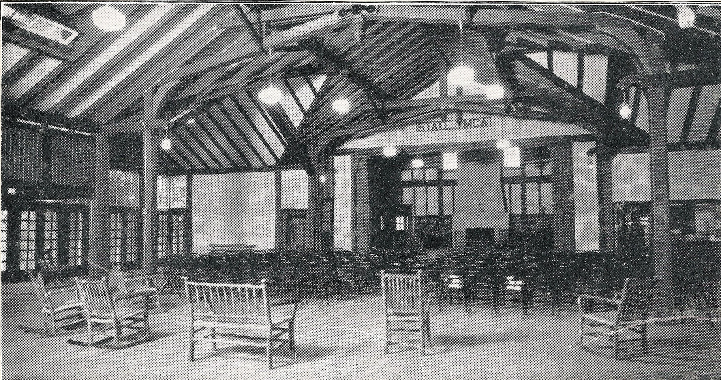 1920s - Interior of the Alford Lodge