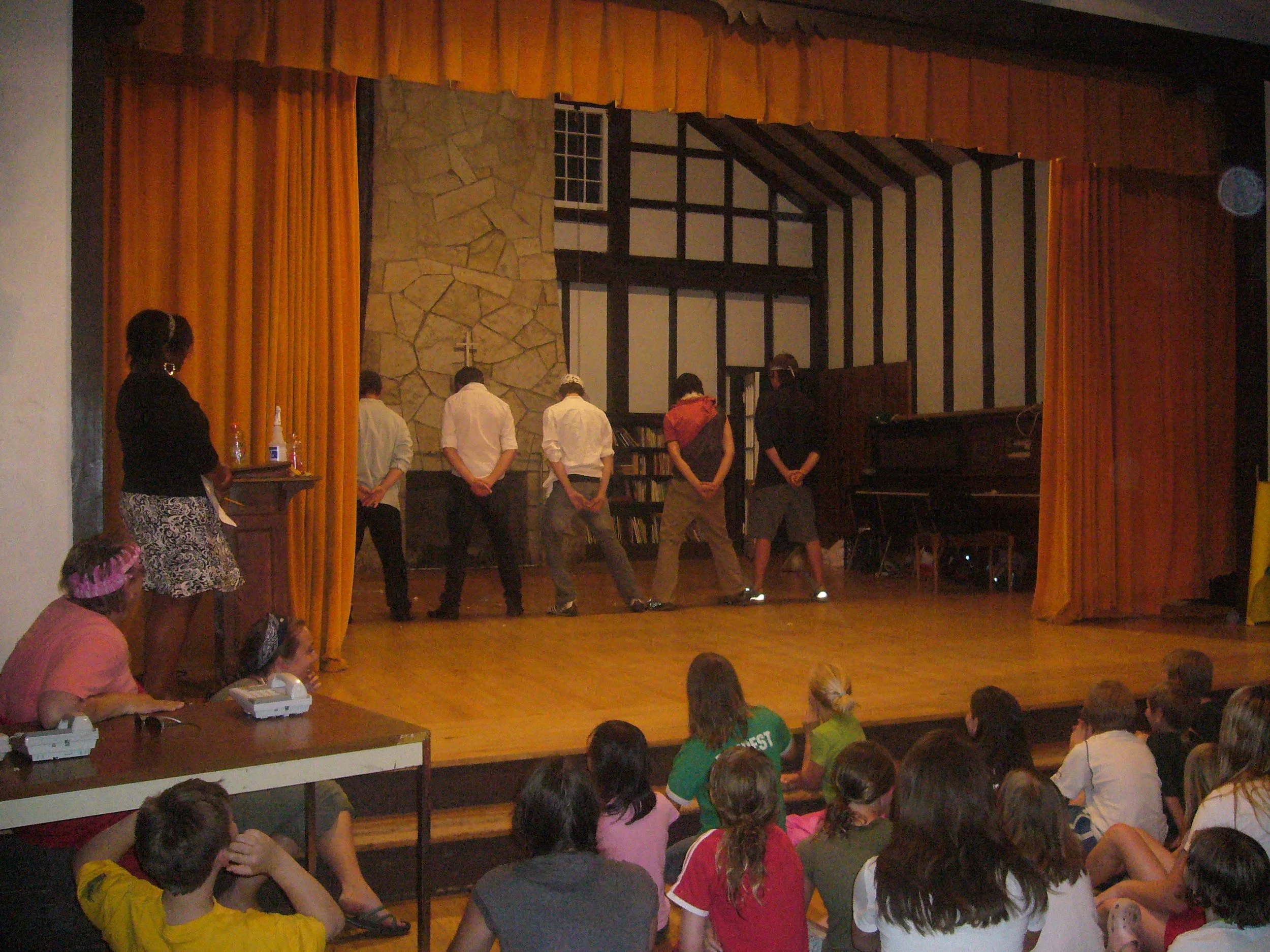2007 - Dance performance in Alford Lodge