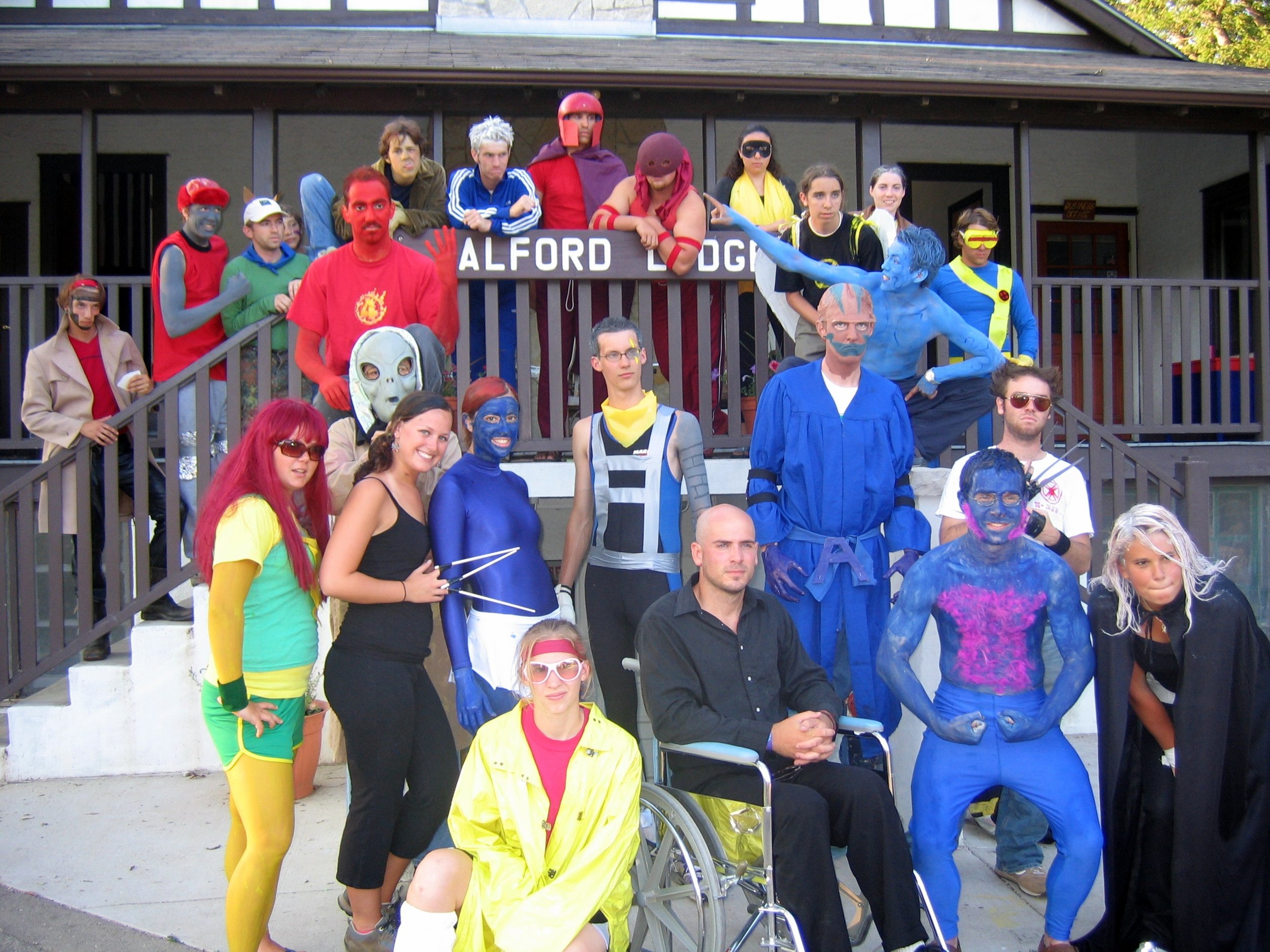 2006 - Staff in costume for a crier