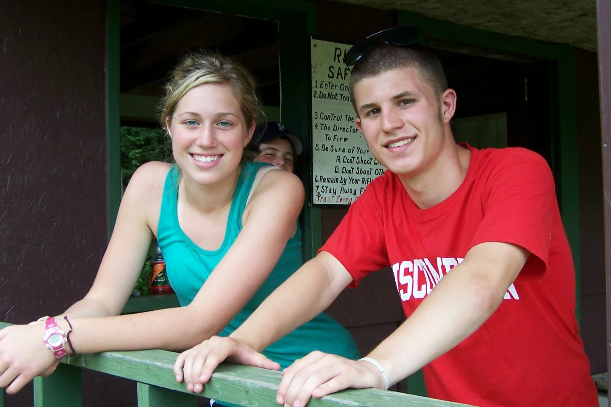 Coed 2 2005 - Counselors by the Riflery Range