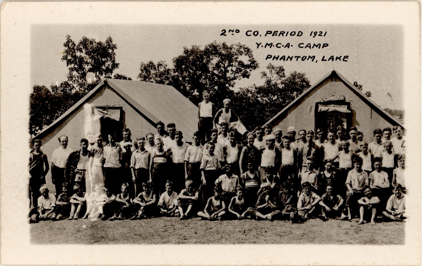 1921 - Group photo of the second period of the summer