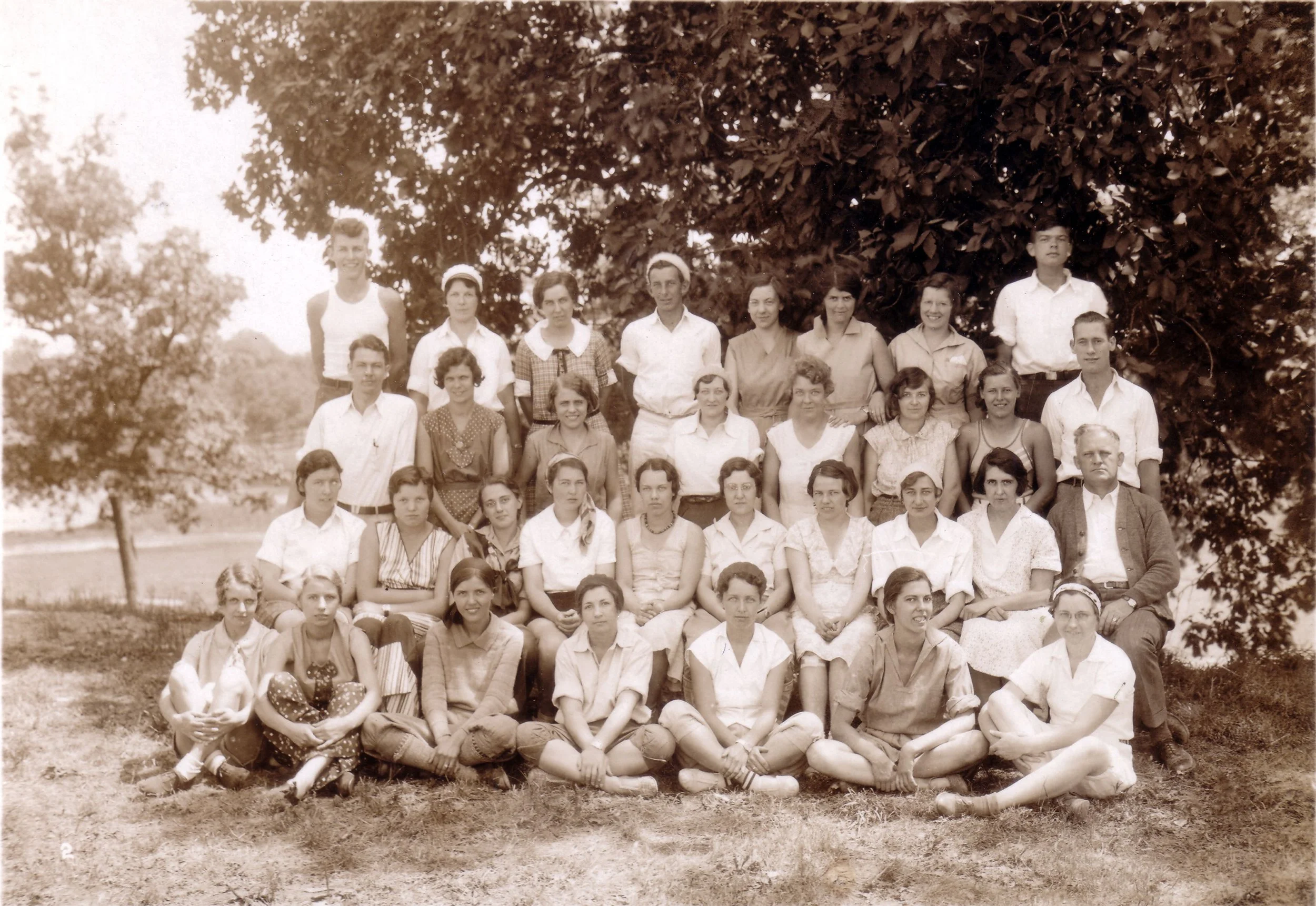 1930s - Girls Staff Photo