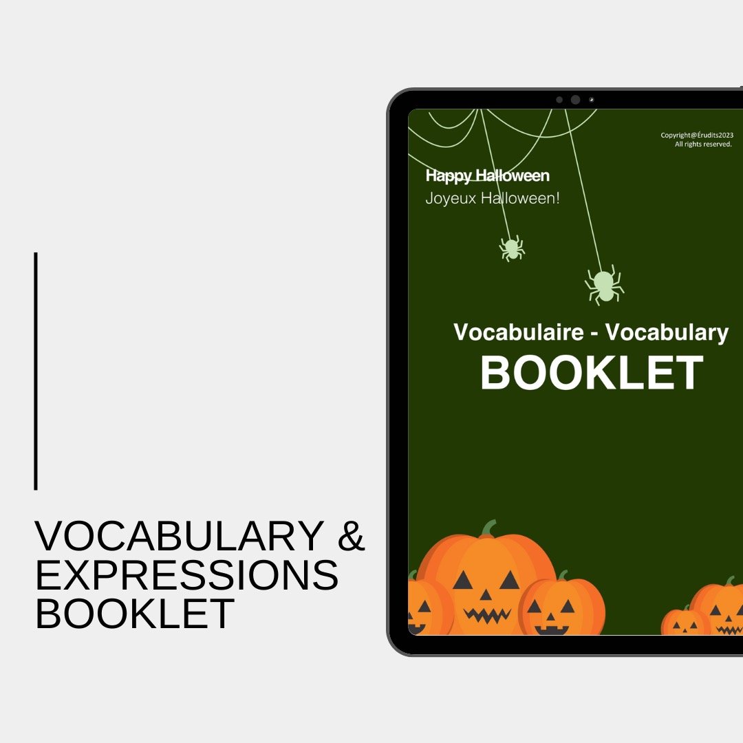 Halloween Booklet