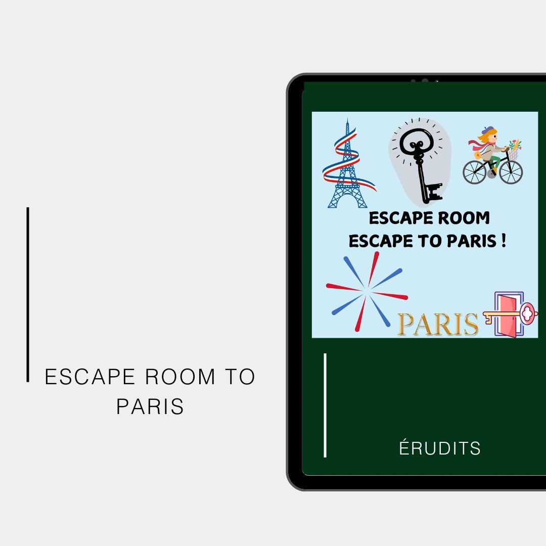🇫🇷Escape Room: Escape to Paris