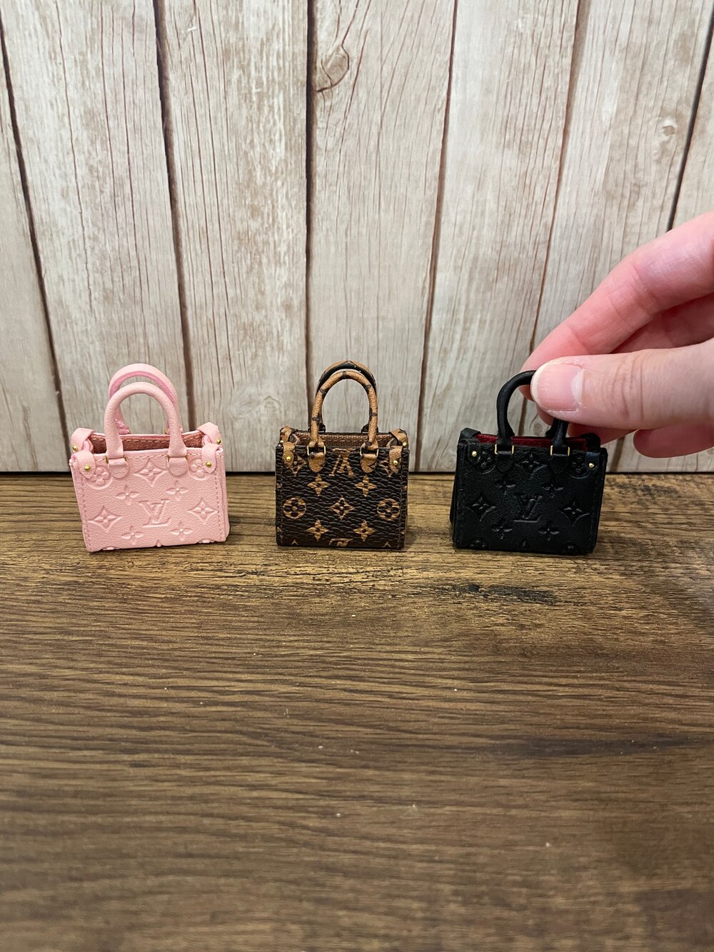 HB036 Miniature handmade handbag — HopeGardenCrafts