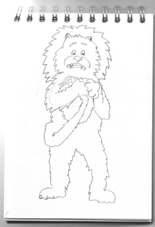 OzzoTrail-Lion sketch.png