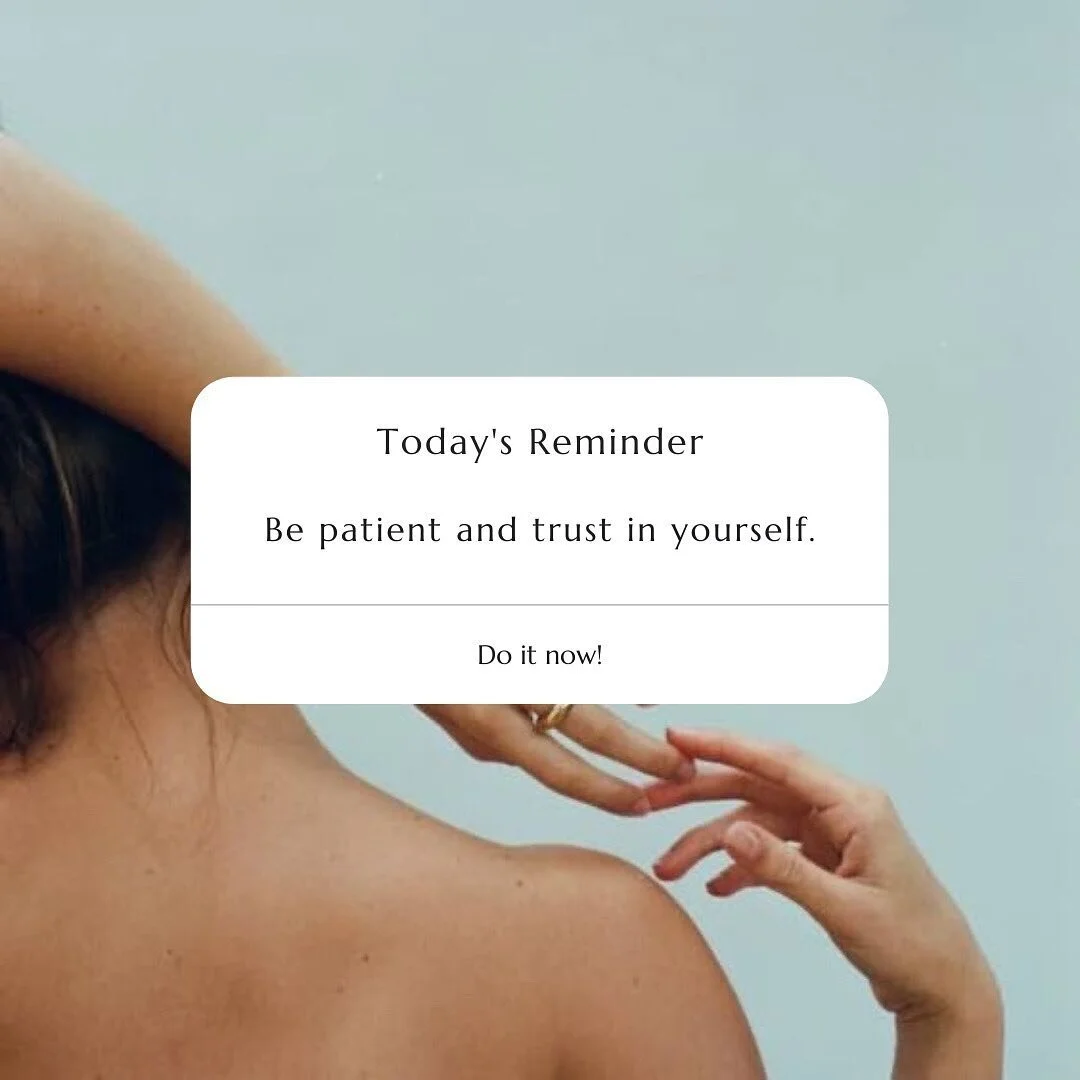 LITTLE REMINDER 🌙
.
⠀⠀⠀⠀⠀⠀⠀⠀⠀
Set this #reminder and make it pop up as many times as you need it 💪🏻💪🏻
.
⠀⠀⠀⠀⠀⠀⠀⠀⠀
Be patient my gorgeous #mamma ,  what it means to be will be, just keep going and trust yourself at all times 💥💥
.
.

SENDING ALL