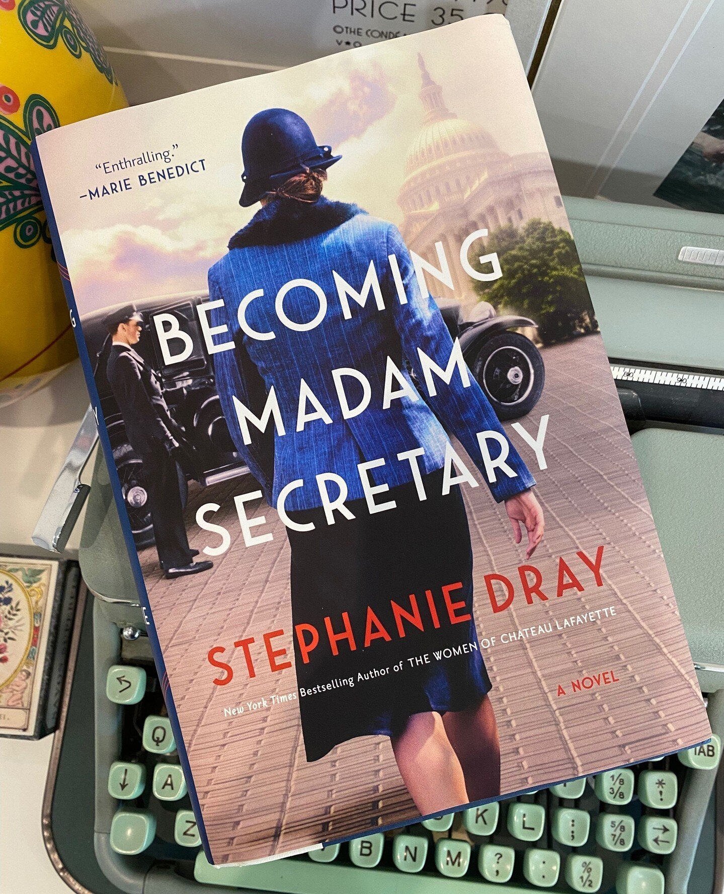 Happy release day to my friend @stephanie.dray! Her new novel BECOMING MADAM SECRETARY is out now. It&rsquo;s a captivating read just in time for Women's History Month!⁠
⁠
Journey with Frances Perkins, parasol in hand, as she forges alliances and cha