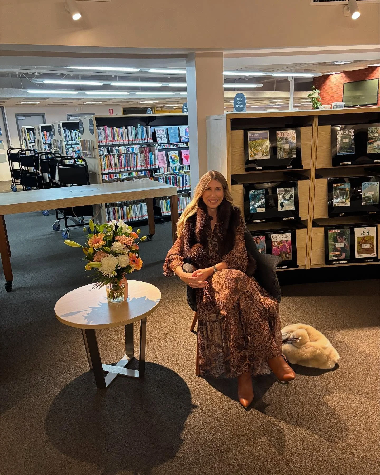 Big shoutout to everyone who came alone to last night&rsquo;s event at Brighton Library to celebrate The Mademoiselle Alliance, and most especially to @kmildenhall for the warmest, most interesting and most fun in conversation. Kate is in the middle 