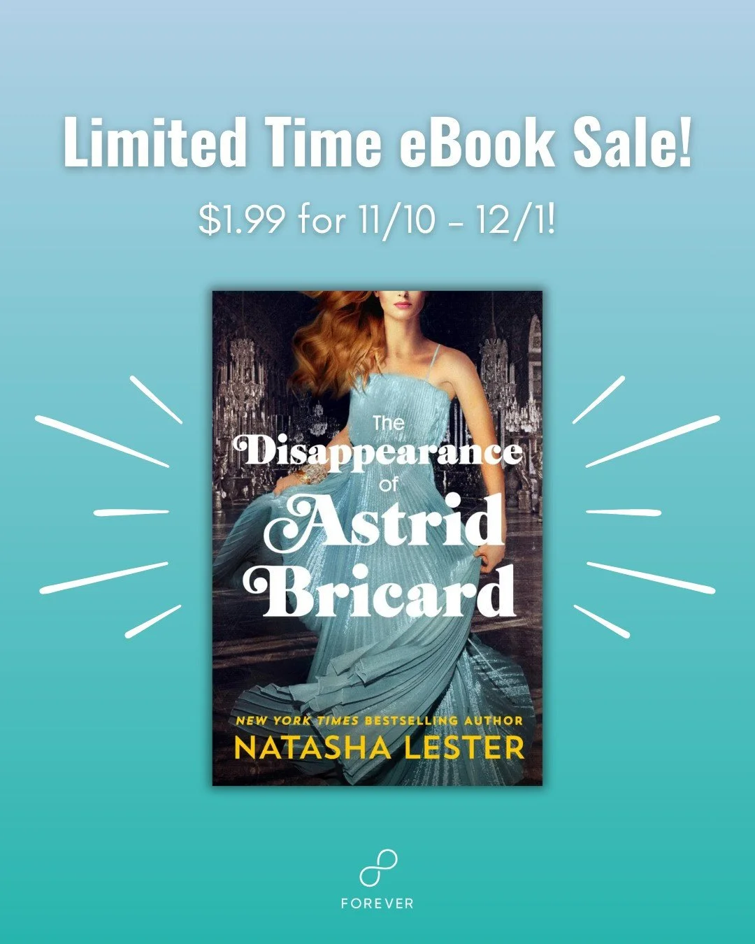 PSA for my North American friends--THE DISAPPEARANCE OF ASTRID BRICARD is available for just a couple of weeks for only $1.99 in ebook! Grab a copy while you can.⁠
⁠
Happy reading!