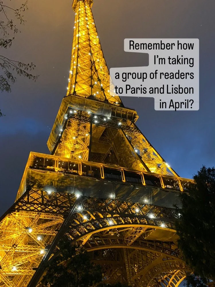 Two places have just been made available on my sold out trip to Paris and Lisbon in April! 

Come and hang out with me and author extraordinaire @madelinemmartin for a couple of weeks in Europe as we take you to all the most fun places in Paris and L
