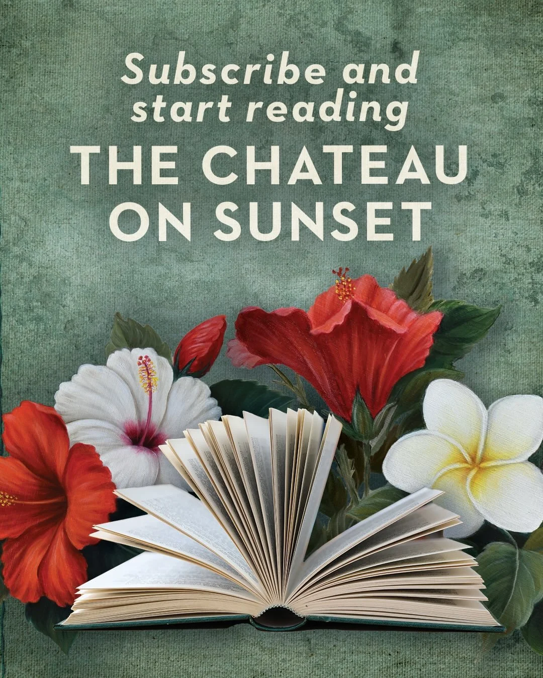 My newsletter subscribers are all getting a very special treat this Friday morning! A special extract from THE CHATEAU ON SUNSET! 

They&rsquo;ve already had a look at the Prologue but now it&rsquo;s time to read chapter 1! If you&rsquo;d like to get