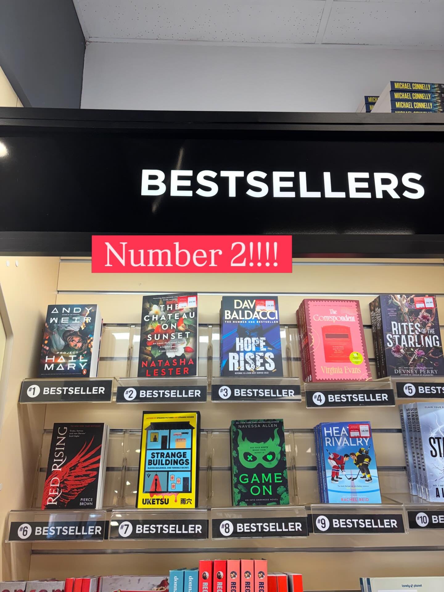 Interrupting my Paris posts to say a huge thank to my amazing readers! THE CHATEAU ON SUNSET is No. 2 @dymocksbooks now, up from No. 3 last week! And once again, that&rsquo;s out of all books, not just fiction. 

To see it up there with some of the b