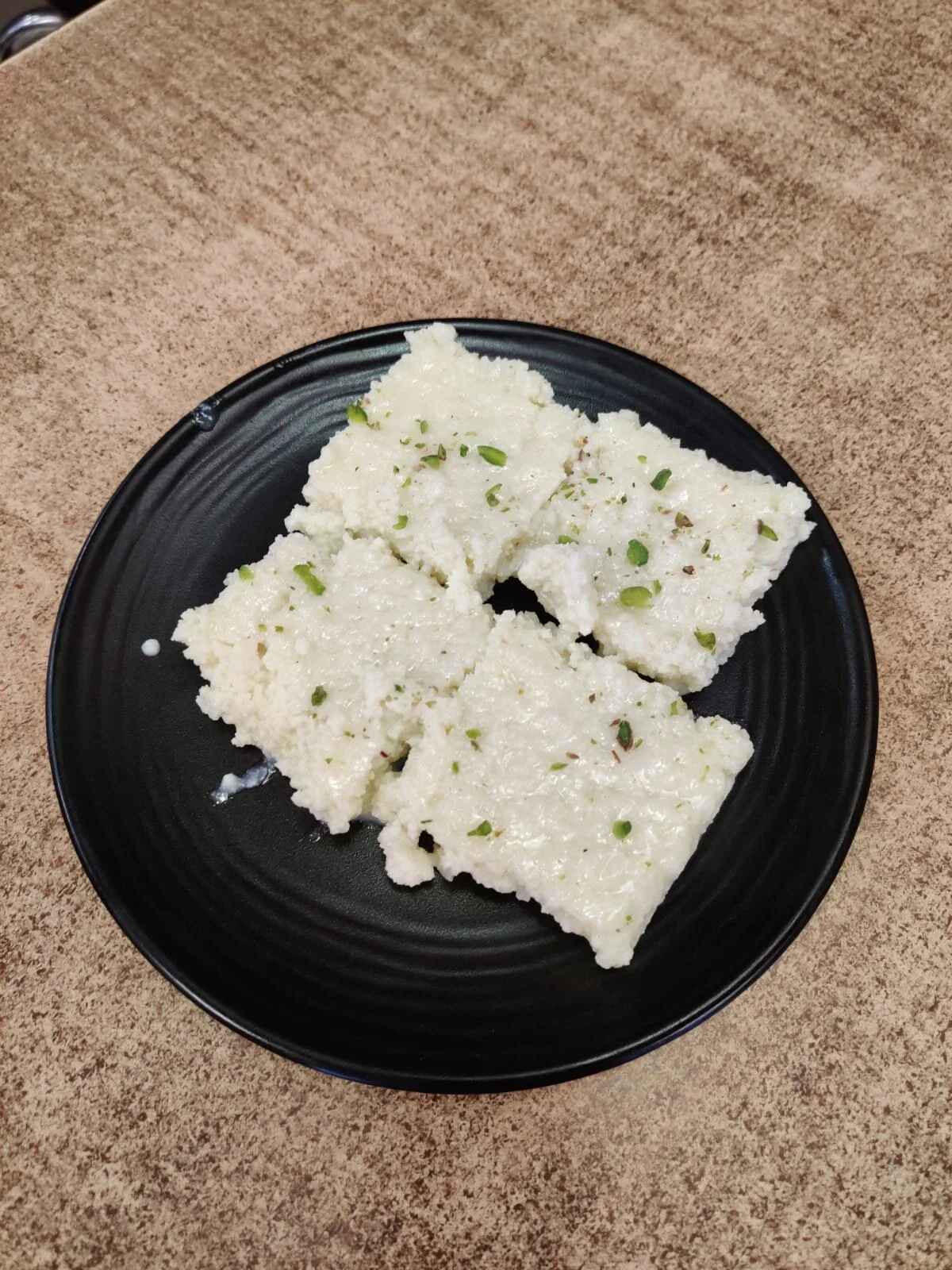 Kalakand from Anupama Sweets - Lasted only for the 10 seconds it took me to take the picture!