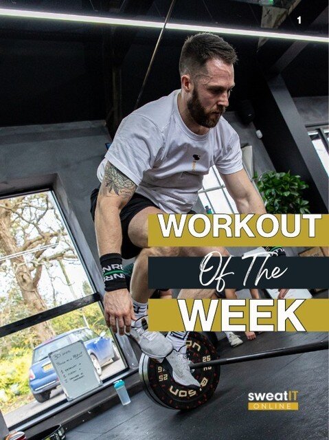 Yet another Workout of the Week taken from our ONLINE programmes here at SweatIT.

Whether you're looking to COMPETE in a functional event or BUILD some strength both these snippets give you an insight into just how we do things within our programmin