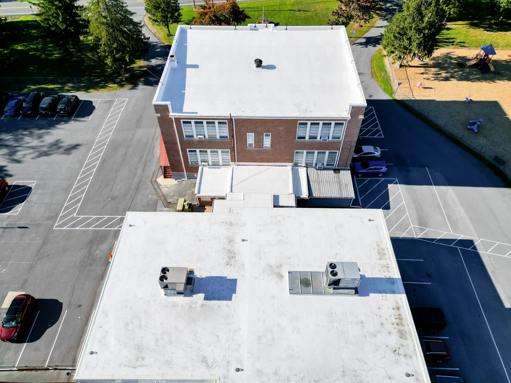 commercial roofing contractor in rockingham county