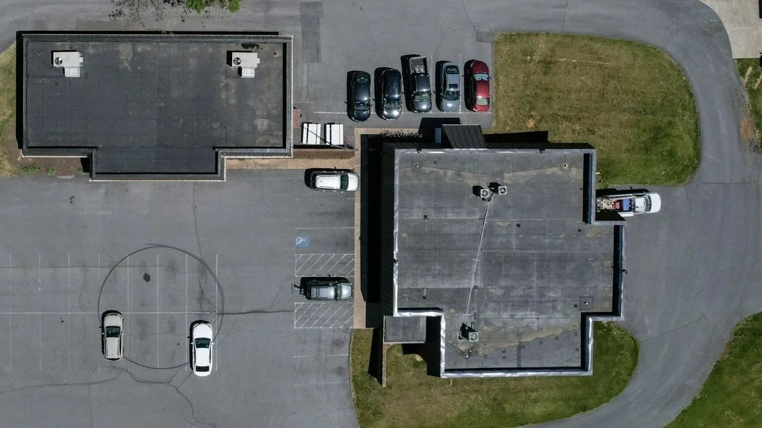 commercial office building roofing