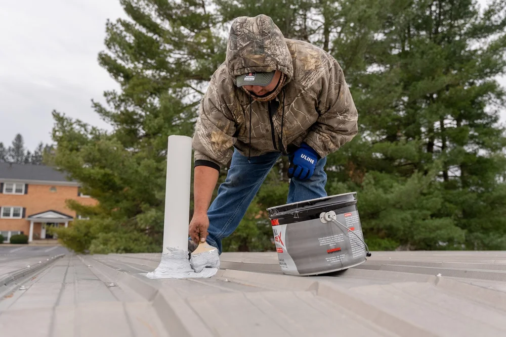 commercial roof leak prevention rockingham