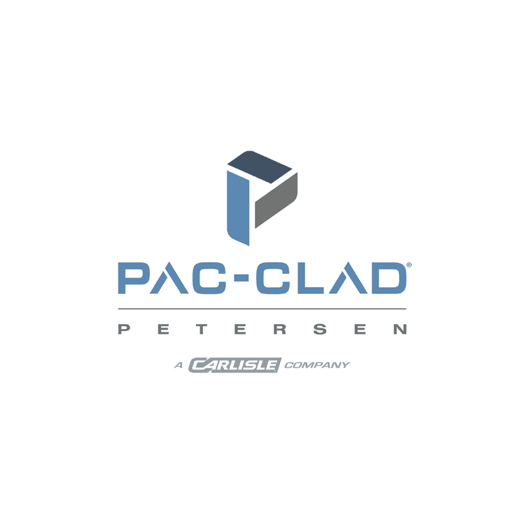 Logo of Pac-Glod Petersen, a Carlisle company, featuring a geometric icon above the text.