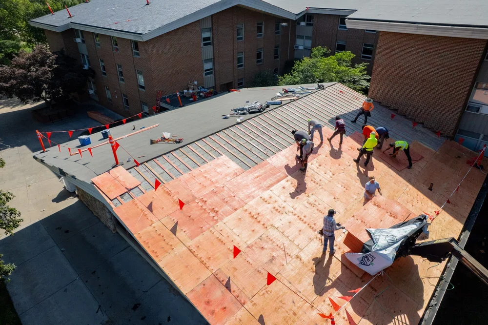 Enhancing JMU’s Student Village with New Roof Systems