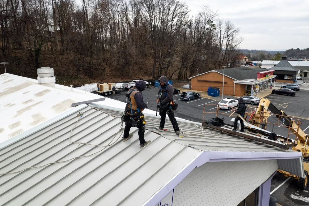 skyline roofing commercial roof replacement